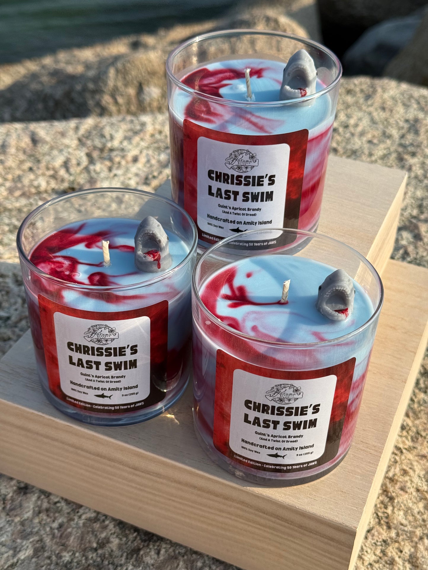 Chrissie's Last Swim - JAWS Inspired Candle