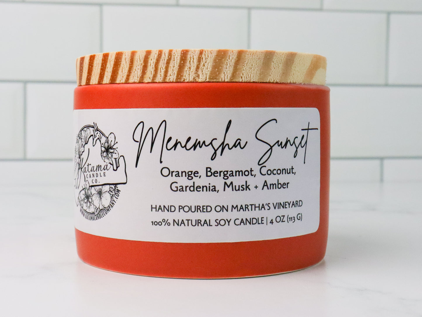 Menemsha Sunset Soy Candle (4oz)