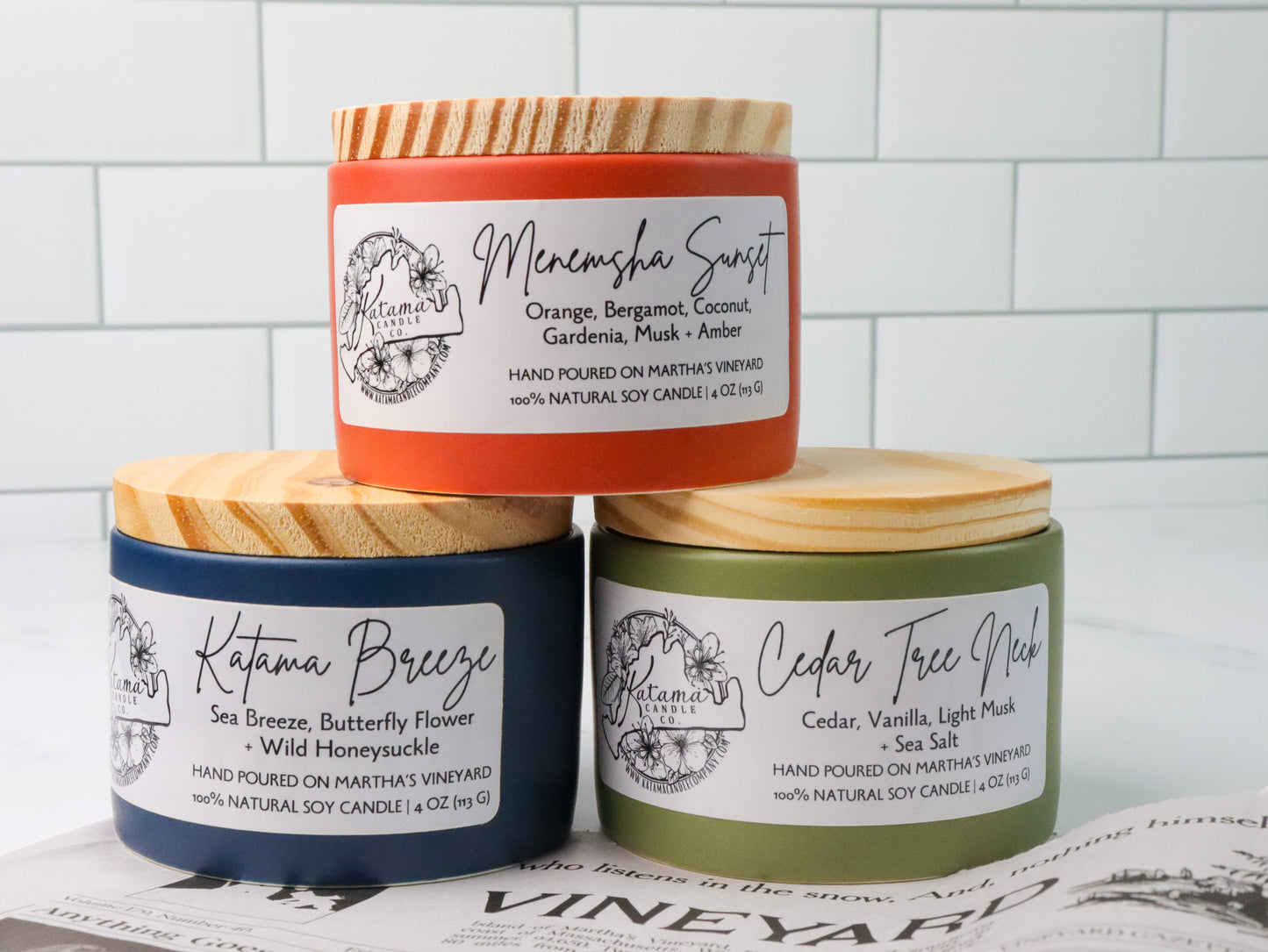Menemsha Sunset Soy Candle (4oz)