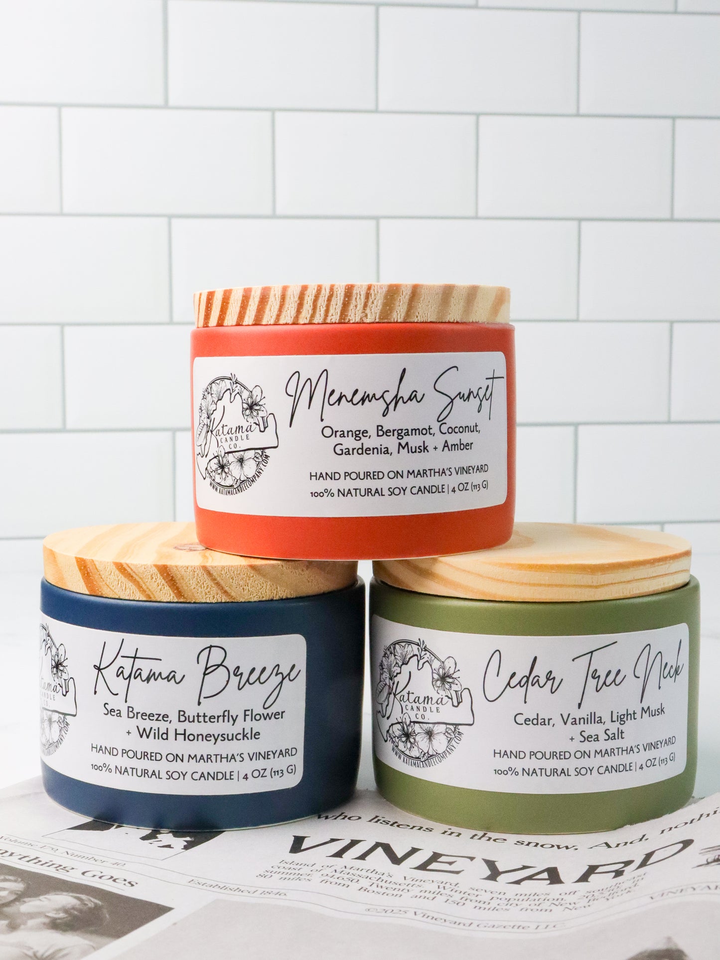 Menemsha Sunset Soy Candle (4oz)