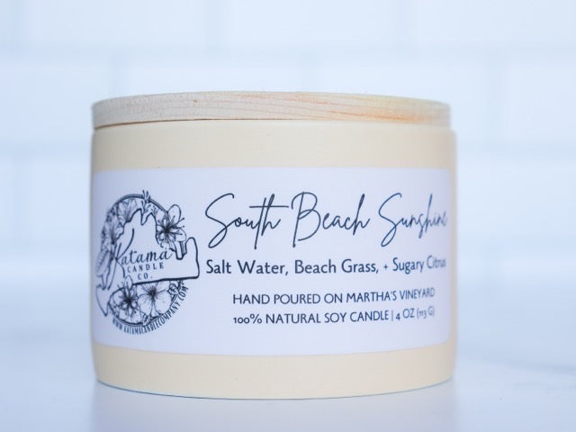 South Beach Sunshine Soy Candle (4oz)