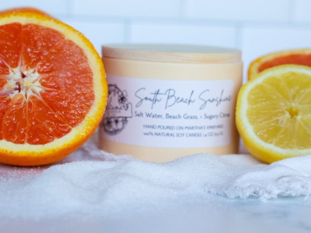 South Beach Sunshine Soy Candle (4oz)