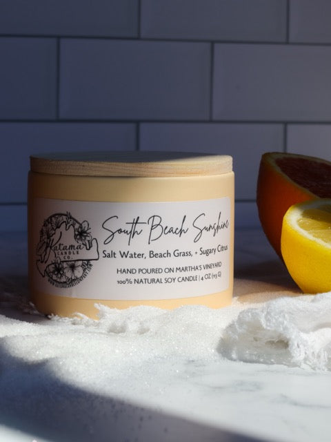 South Beach Sunshine Soy Candle (4oz)