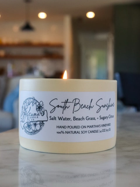South Beach Sunshine Soy Candle (4oz)