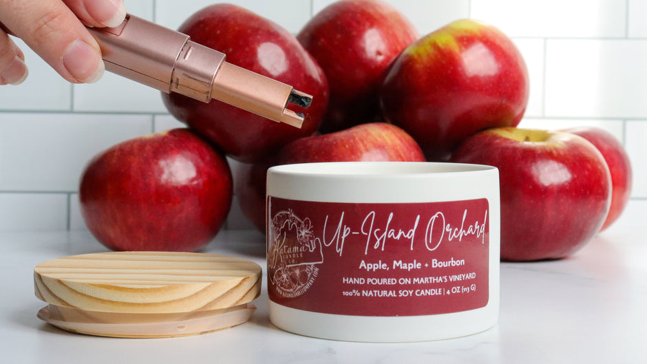 Martha's Vineyard Candles | Katama Candle Company | Up Island Orchard | Soy Candle