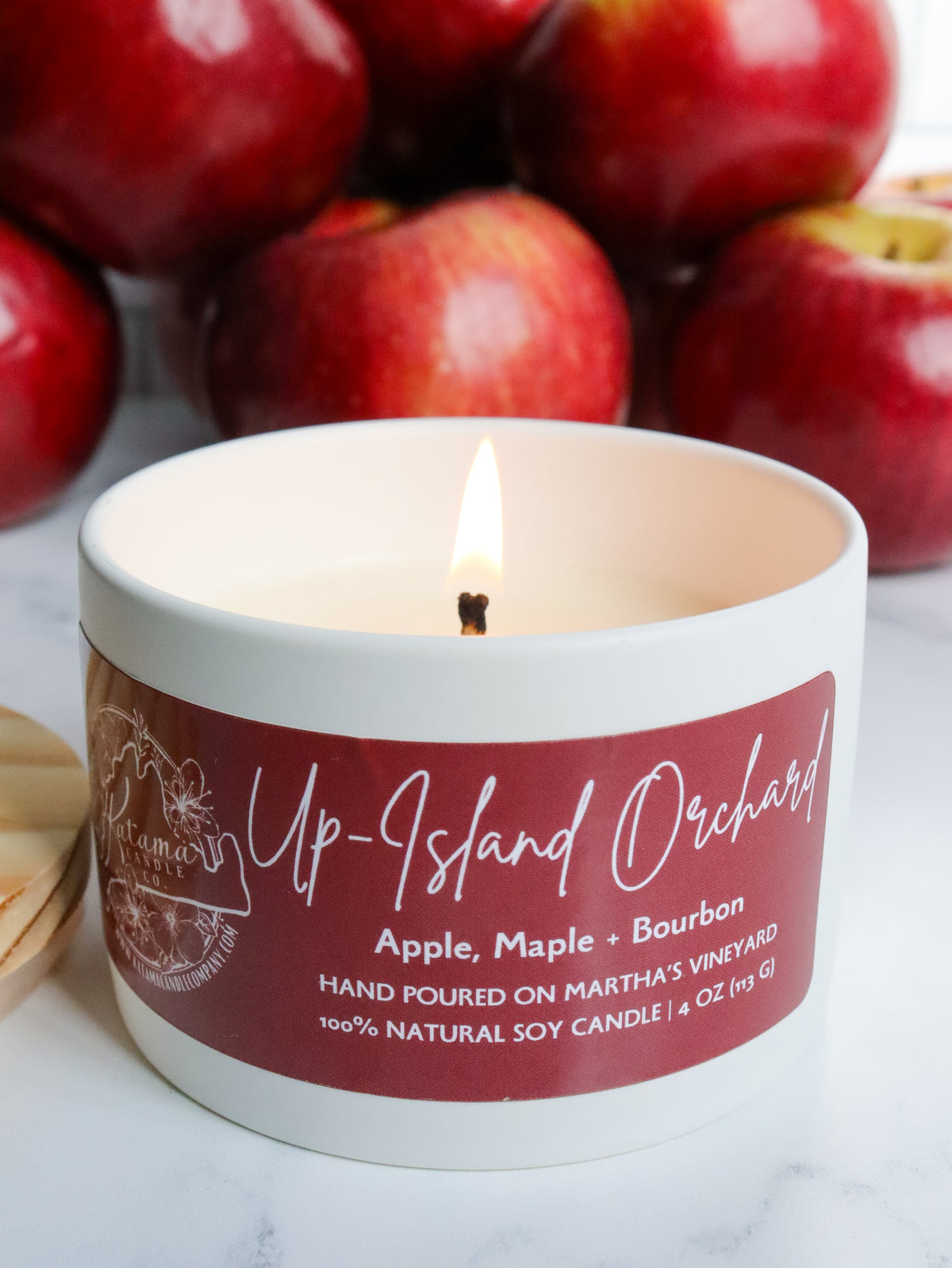 Martha's Vineyard Candles | Katama Candle Company | Up Island Orchard | Soy Candle