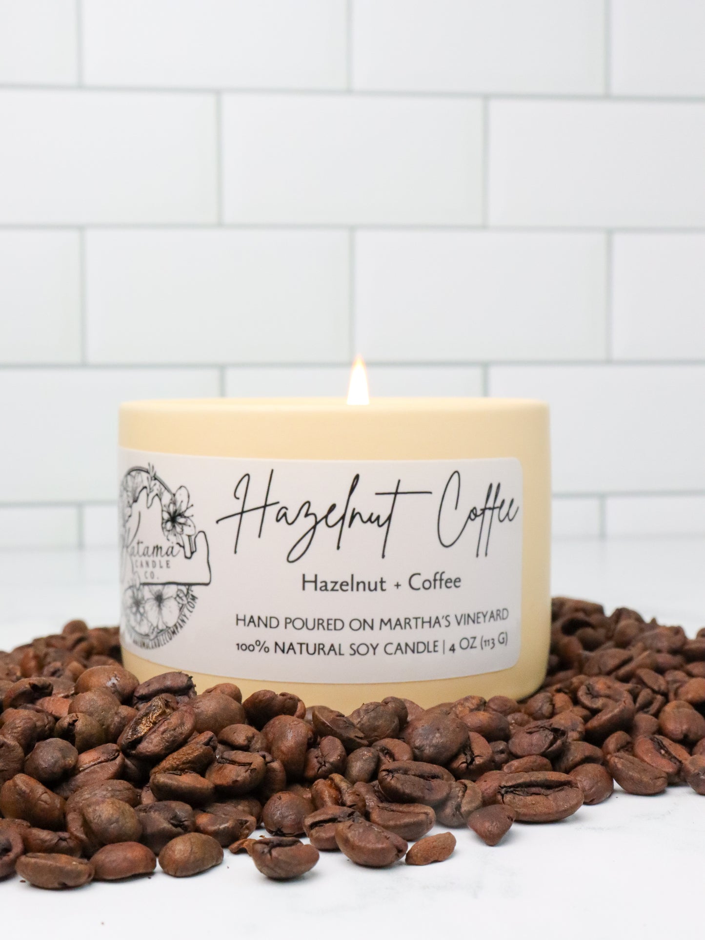 Hazelnut Coffee Soy Candle (4oz)