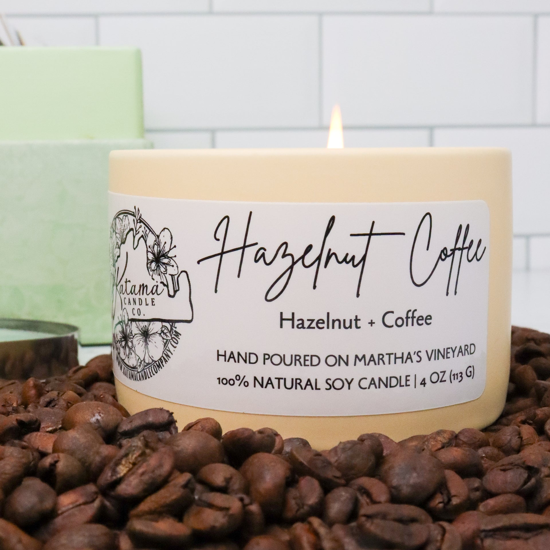 Hazelnut Coffee Soy Candle (4oz)