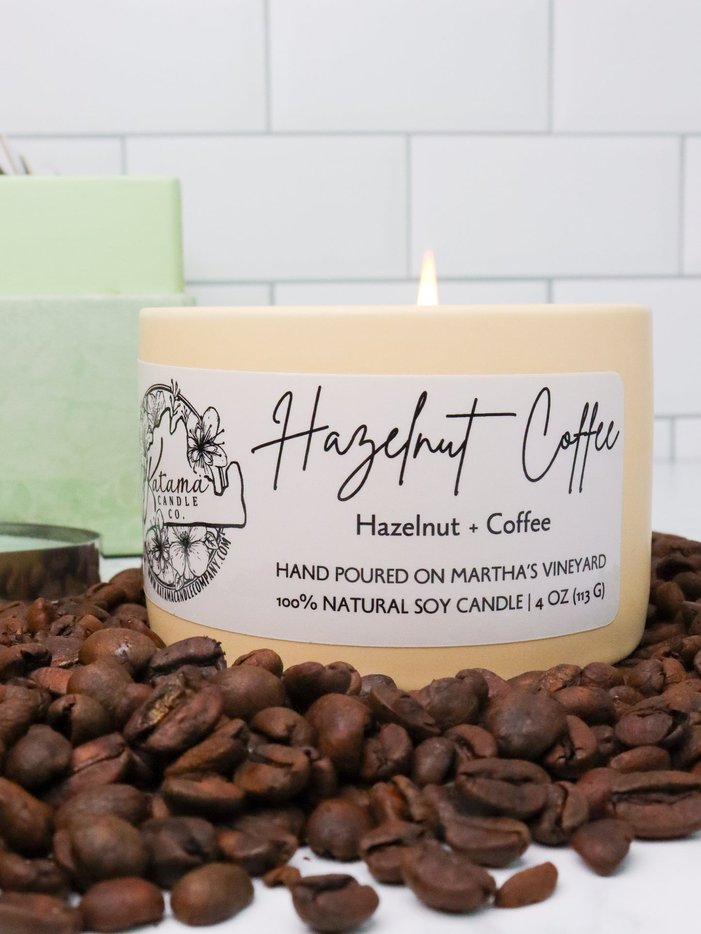 Hazelnut Coffee Soy Candle (4oz)