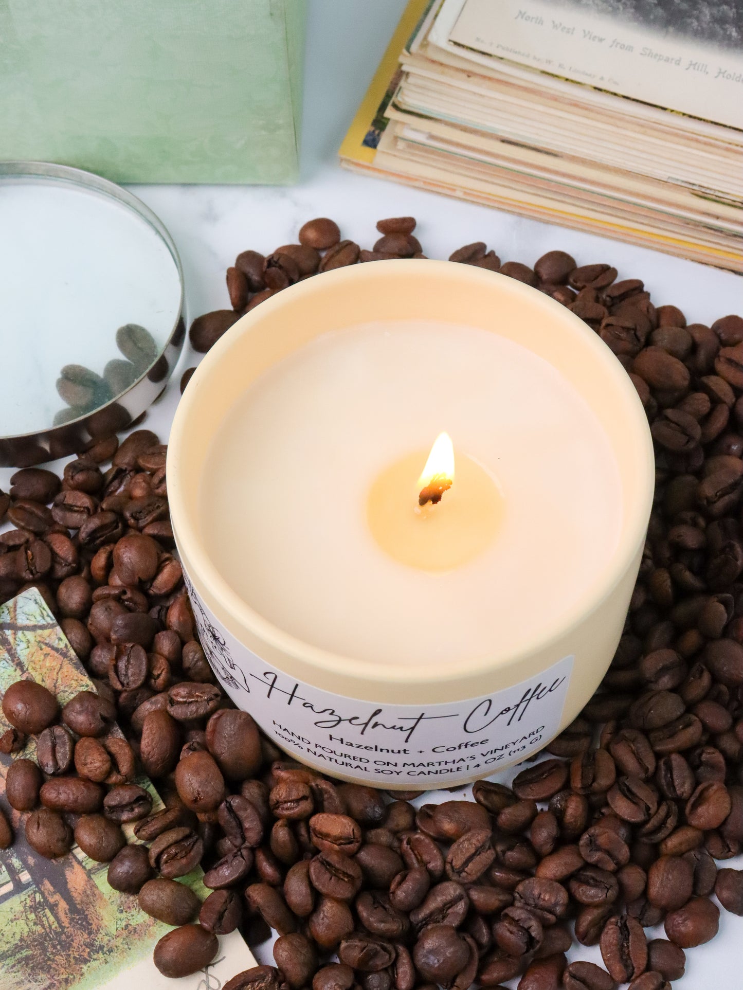 Hazelnut Coffee Soy Candle (4oz)