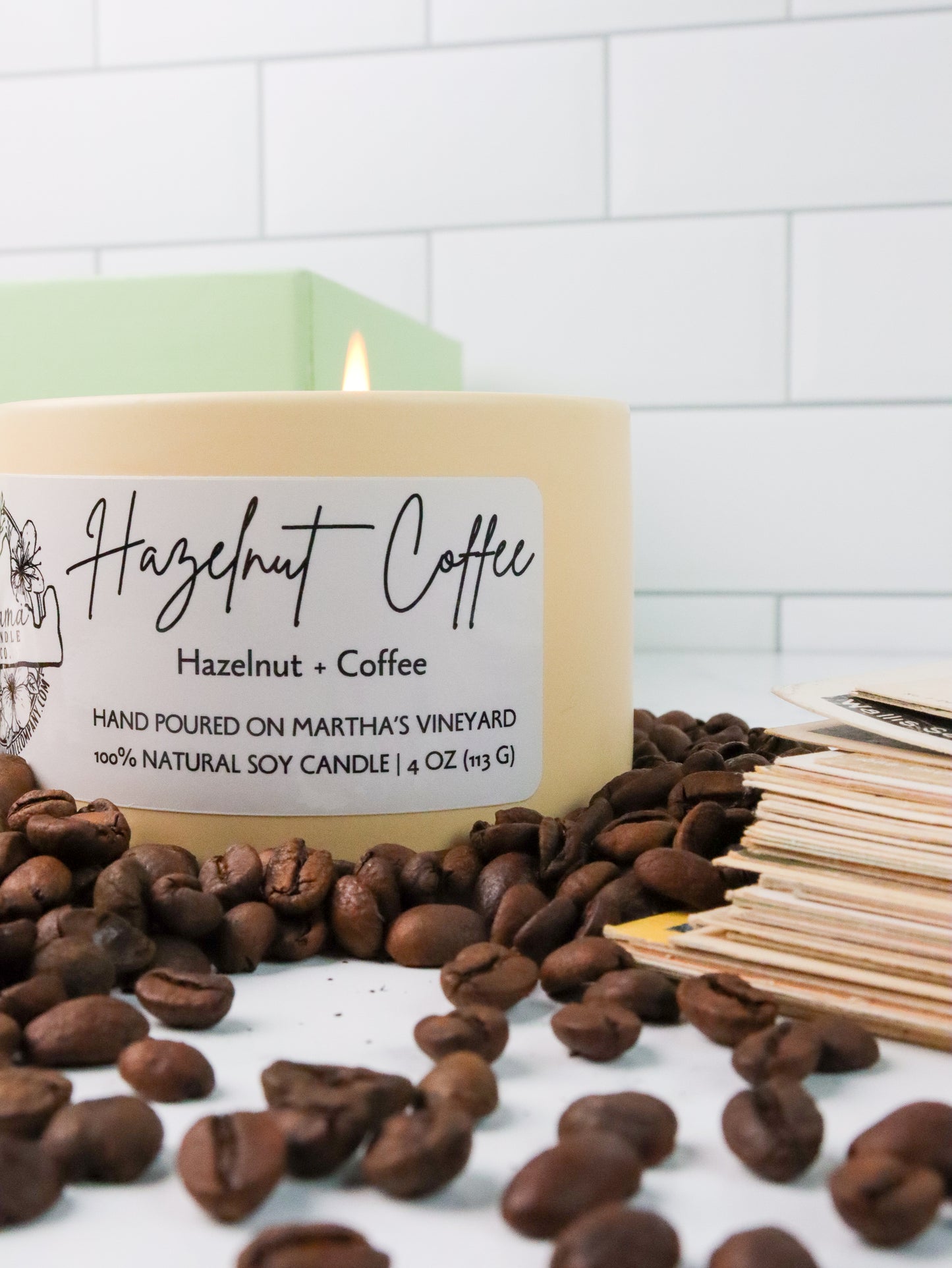 Hazelnut Coffee Soy Candle (4oz)