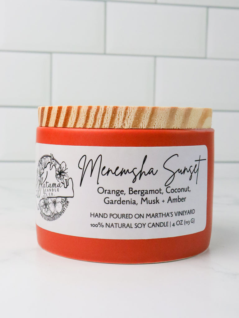 Martha's Vineyard Candle Menemsha Sunset