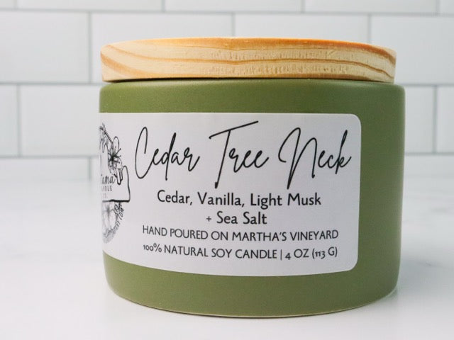 Martha's Vineyard Candles | Katama Candle Company | Cedar Tree Neck | Soy Candle