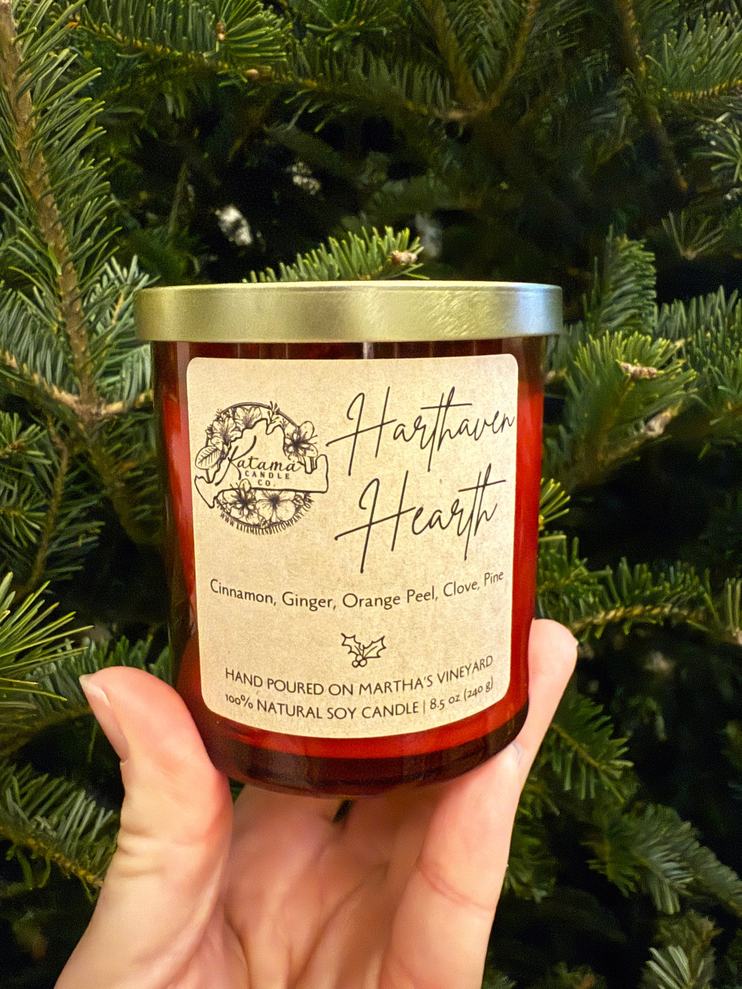 Harthaven Hearth Soy Candle