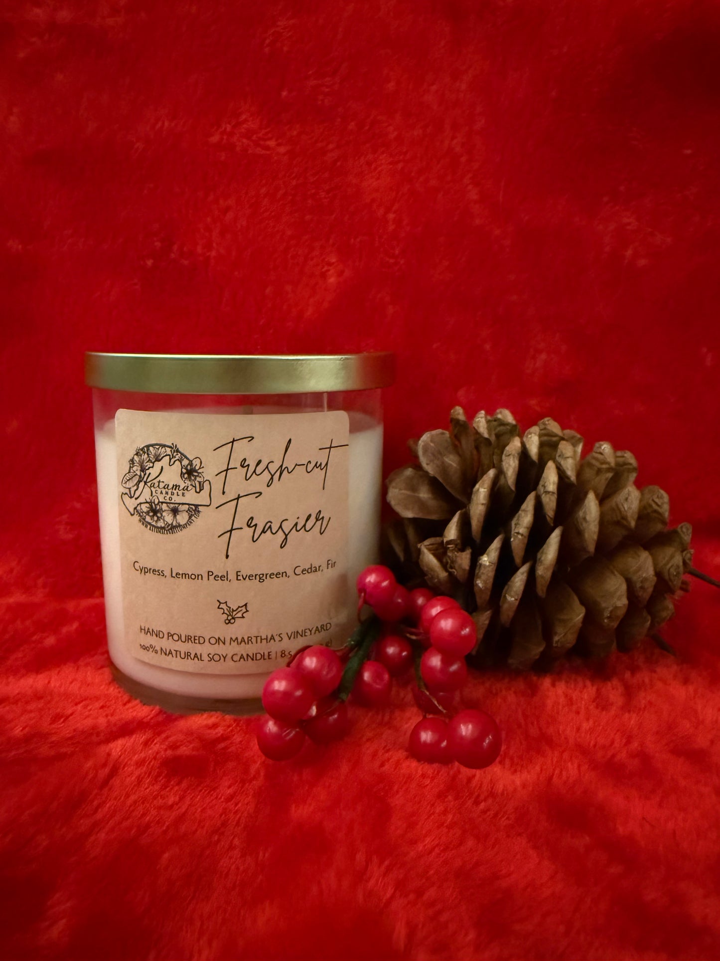 Fresh-cut Frasier Soy Candle (8.5 oz)