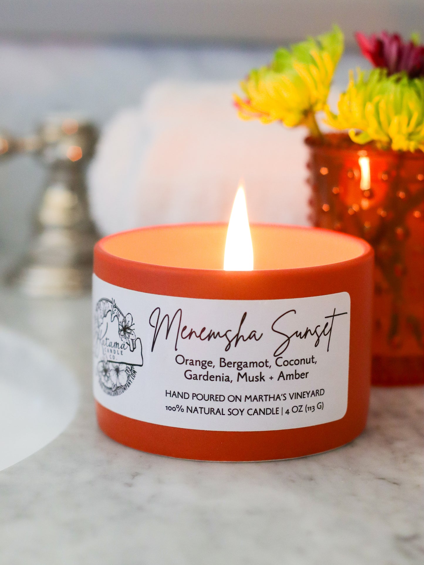 Menemsha Sunset Soy Candle (4oz)